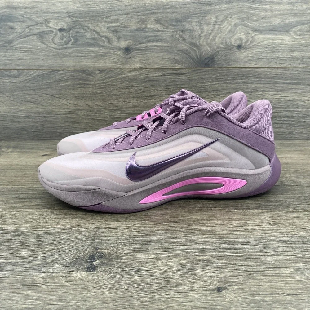 Nike Air Zoom GT Cut 3 Aja Wilson Basketball Shoes Womens 12 Purple Pink FZ8605